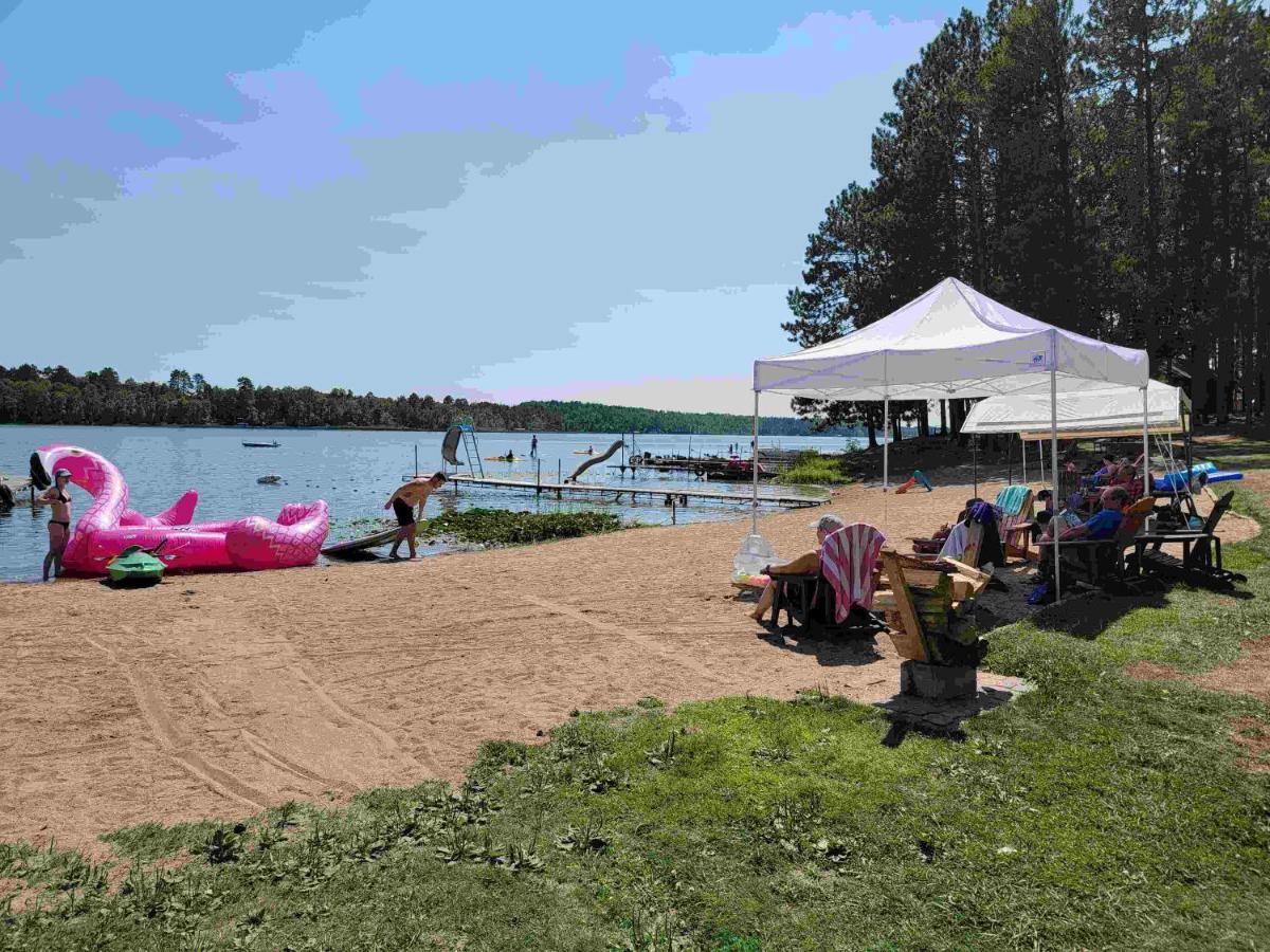 Evergreen Bay Resort Lake Cabin Near Itasca Park Rapids Exterior photo